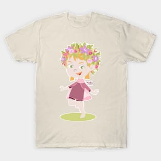 Midsummer flower girl T-Shirt